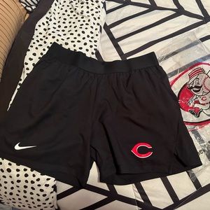 Nike Cincinnati Reds dri-fit shorts